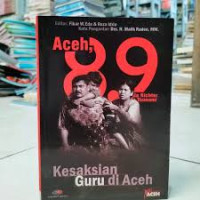 Aceh 89 Kesaksian Guru di Aceh