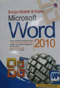 Belajar Mudah & Cepat Microsoft Word 2010