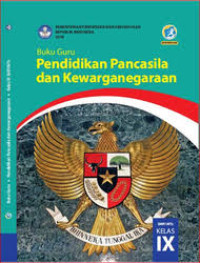 Buku Guru PPKN IX Kur 13
