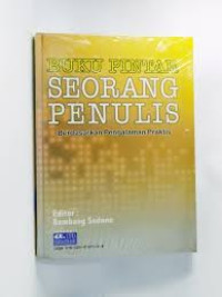 Buku Pintar Seorang Penulis