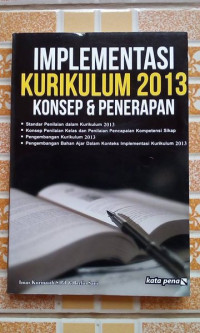 Implementasi Kurikulum 2013 Konsep & Penerapan