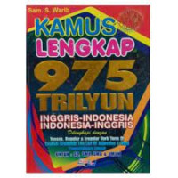 Kamus Lengkap 975 Trilyun Inggris-Indonesia