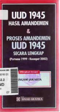 UUD 1945 hasil Amandemen